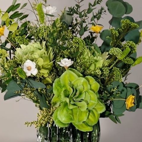 Stijlvolle Groene Bloemenzorg