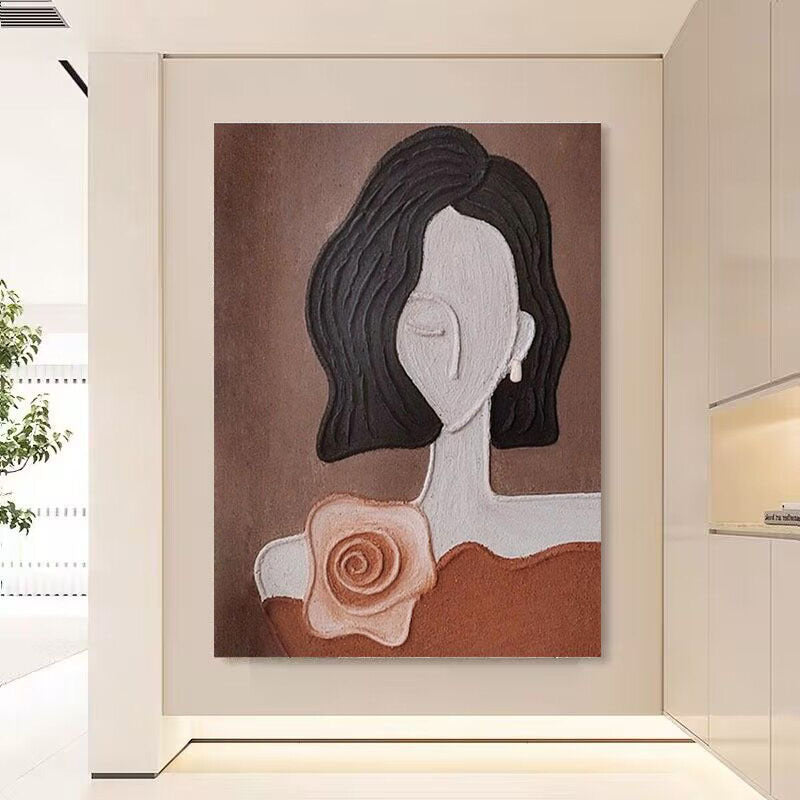 Artistiek Portret Canvas Muur Kunst