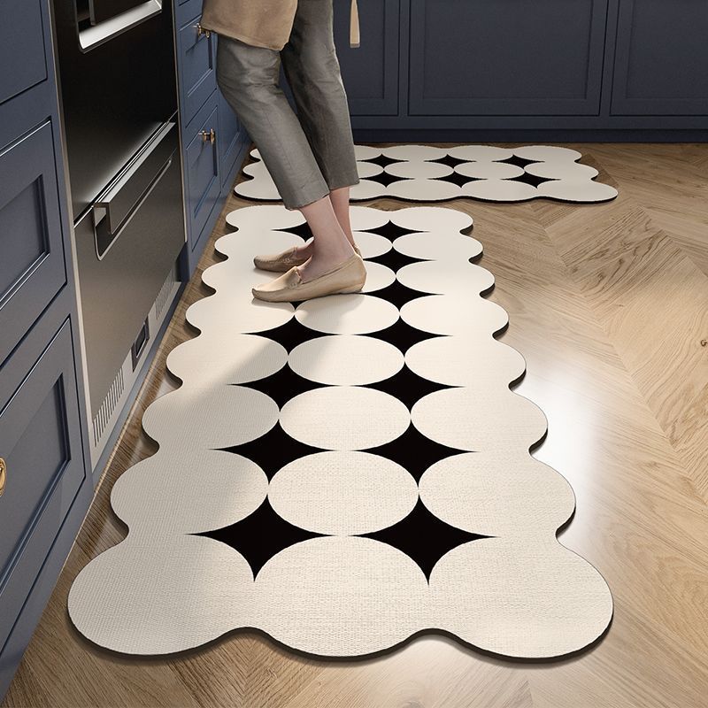 Oversized Geometrische Keuken Loopmat