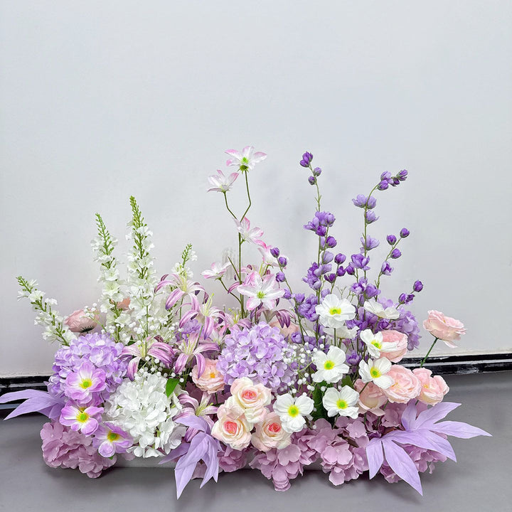 Lush Bloemen Wanddecoratie Arrangement