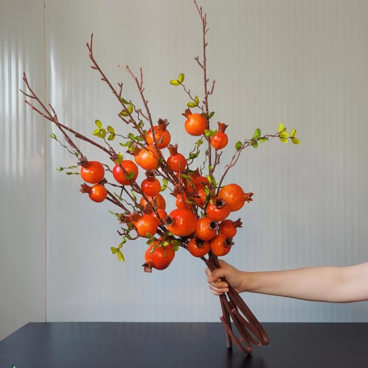 Decoratieve Granaatappel Tak