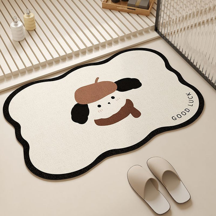 Schattige Cartoon Beer Badmat