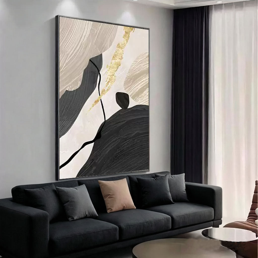 Abstract Geometrische Muurkunst Canvas
