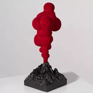 Vulkanische Uitbarsting Decoratieve Sculptuur
