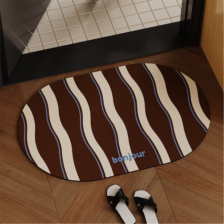 Ovale Decoratieve Deurmat