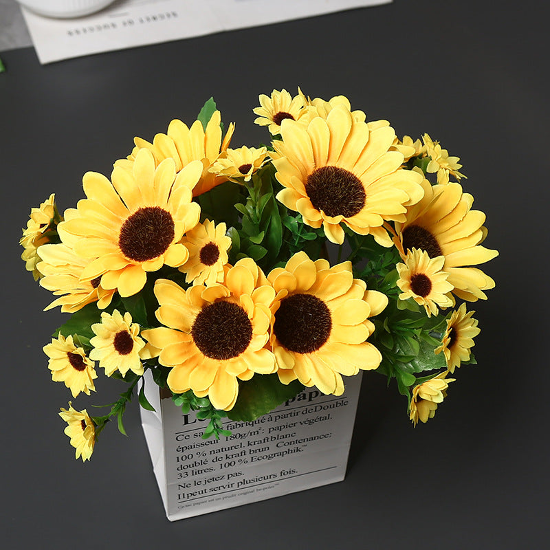 Decoratieve Zonnebloemboeket voor Huisdecoratie Display