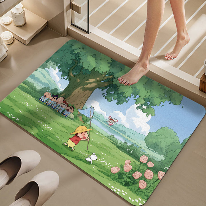 Zachte Decoratieve Badmat