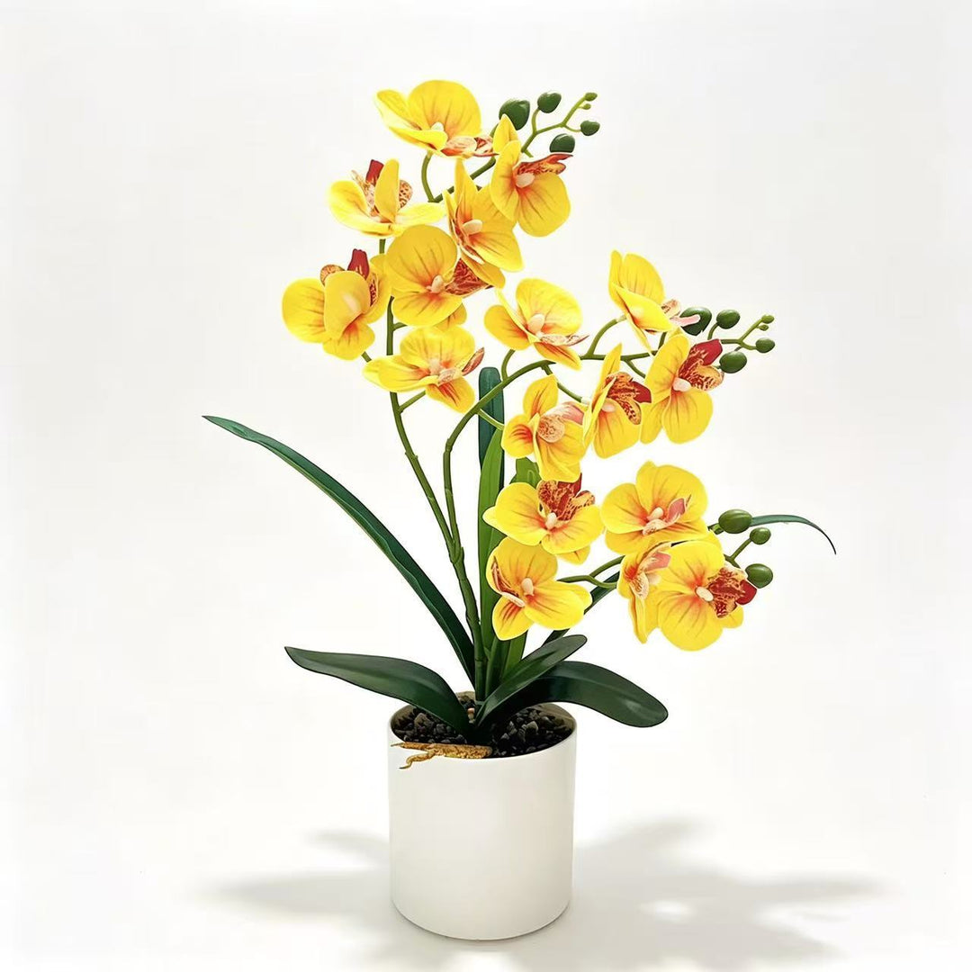 Levensechte Kunstmatige Orchidee Plant Arrangement voor Decoratieve Decor