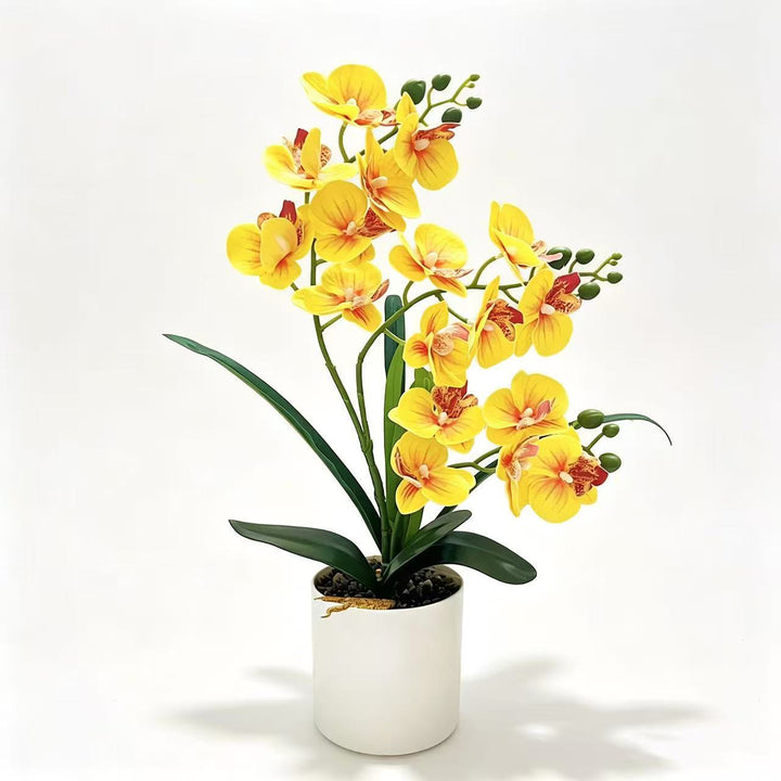 Levensechte Kunstmatige Orchidee Plant Arrangement voor Decoratieve Decor