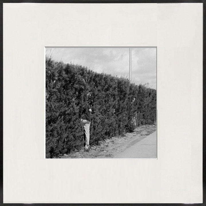 Gekaderde Monochrome Kunstafdruk