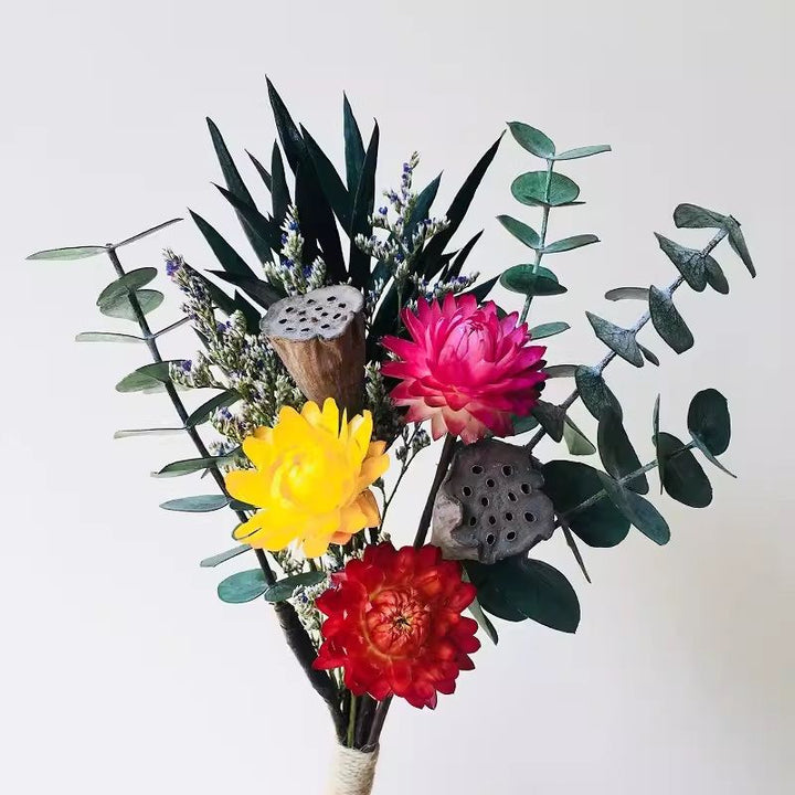 Gedroogde Botanische Bloemstukken