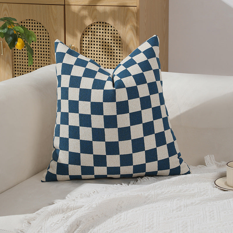 Gekruiste Patroon Decoratieve Sierkussen