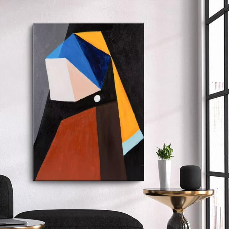 Geometrische Abstracte Canvas Kunst