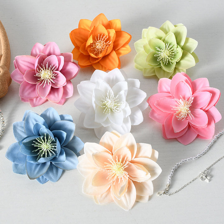 Elegante Zijde Bloemen Haaraccessoires