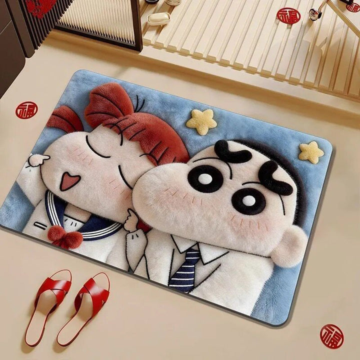 Cartoon Thema Pluche Badmat