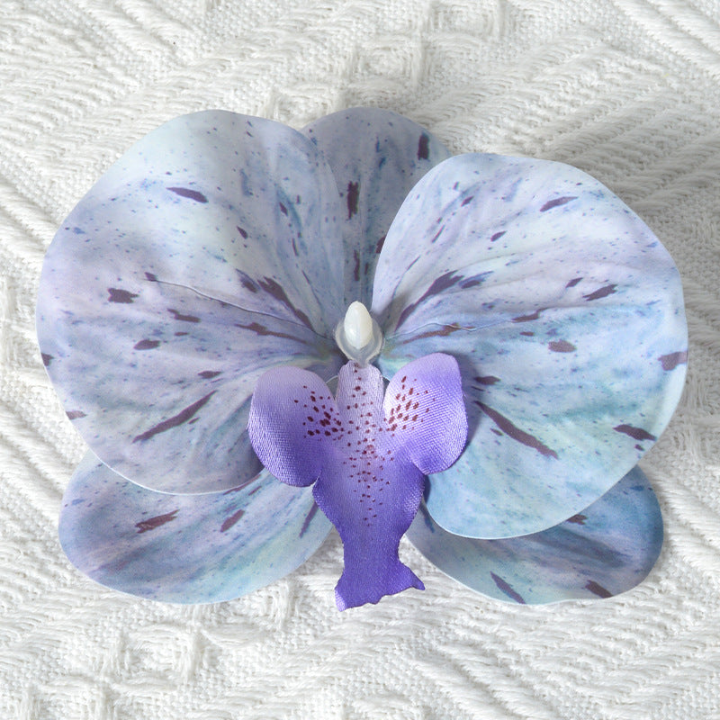 Elegante Zijde Orchidee Haaraccessoire