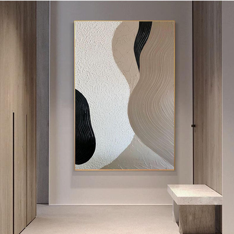 Textured Modern Abstract Muurkunst