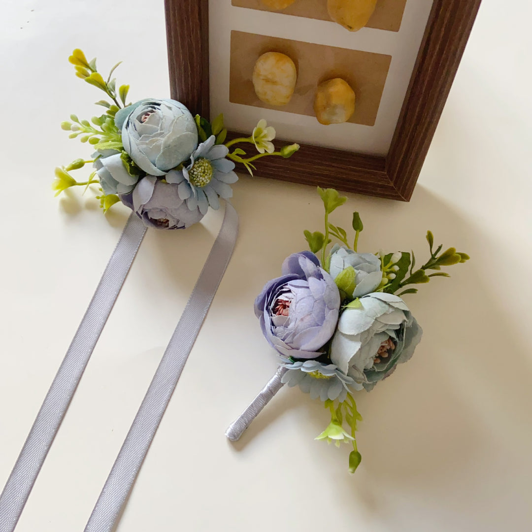 Elegante Bloemige Lapel Corsage