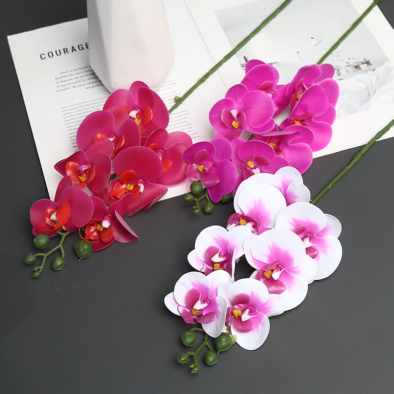 Realistische Synthetische Orchidee Stengel Arrangement