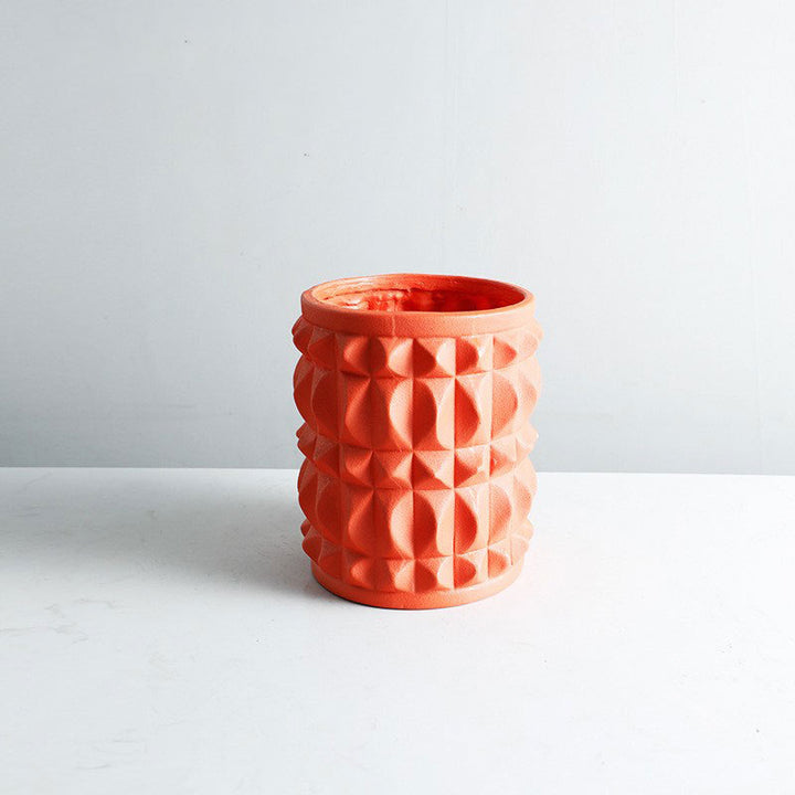 Textured Decoratieve Keramische Vaas