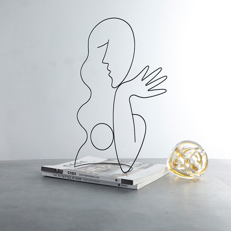Artistieke Lijn Kunst Sculptuur
