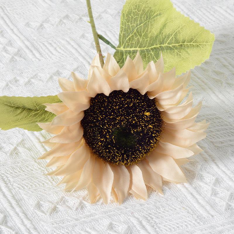 Decoratieve Stof Zonnebloem Accent