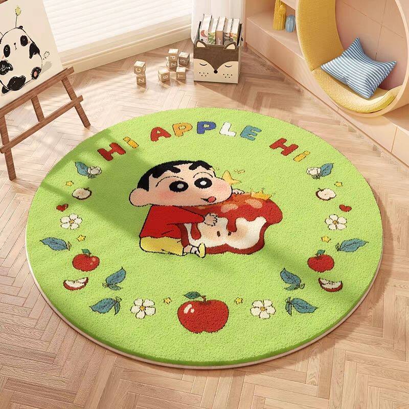 Leuke Cartoonfiguur Ronde Vloerkleed