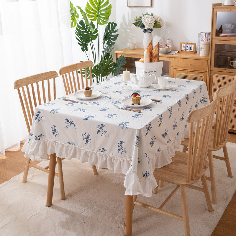 Elegante Bloemenprint Tafelkleed