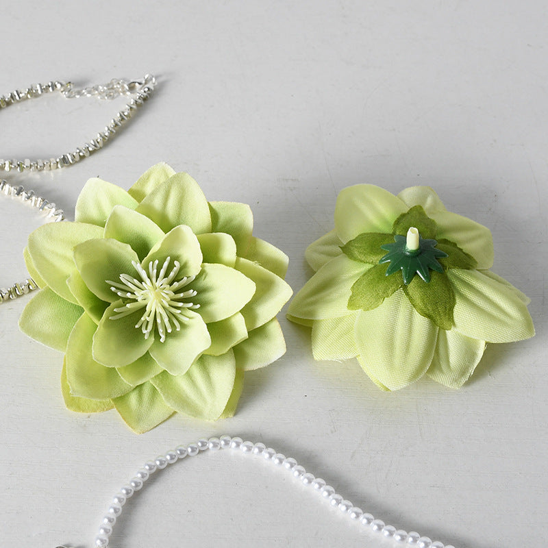 Elegante Zijde Bloemen Haaraccessoires