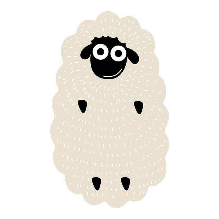 Pluche Schapen Vorm Badmat