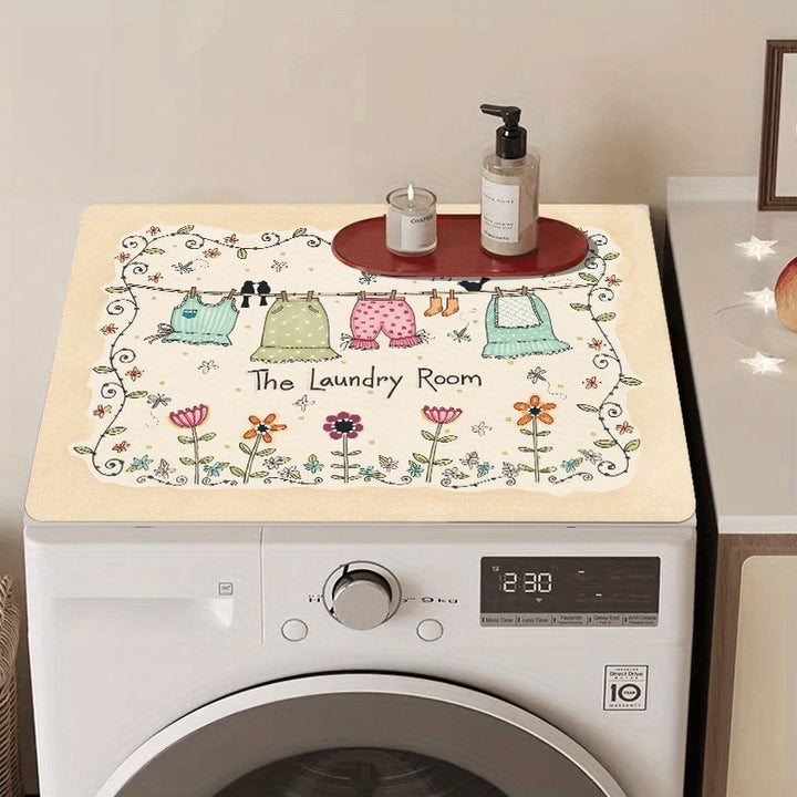 Decoratieve Wasmand Mat