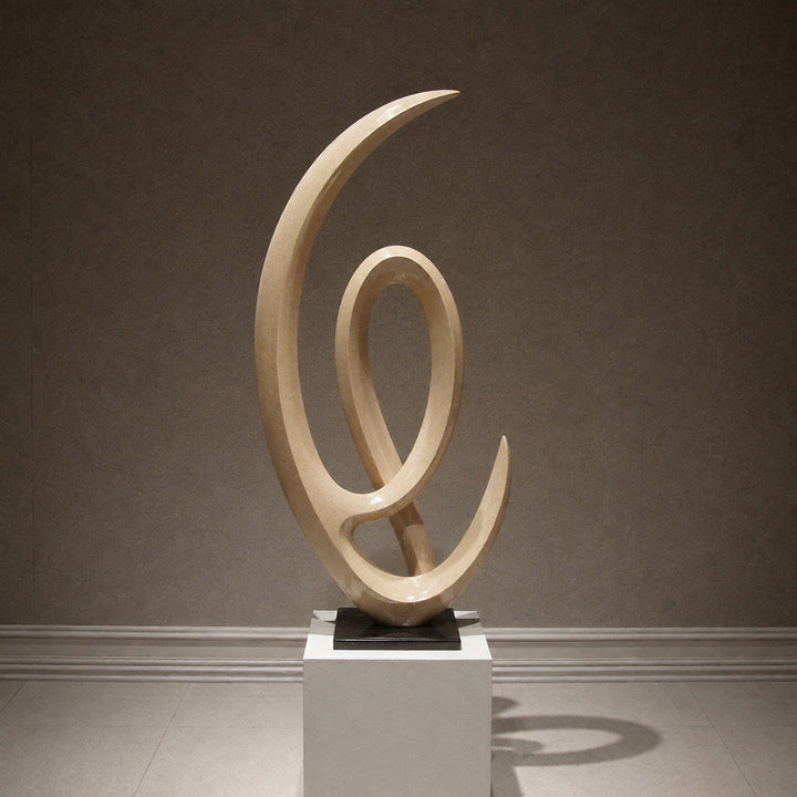 Abstract Decoratieve Loop Sculptuur