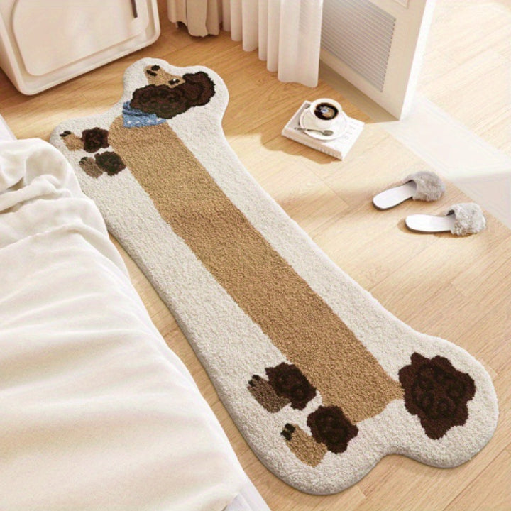 Hond Bot Vormige Vloerkleed