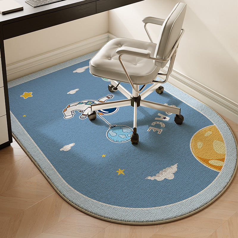 Schattig Dierenthema Pluche Vloerkleed voor Woondecoratie