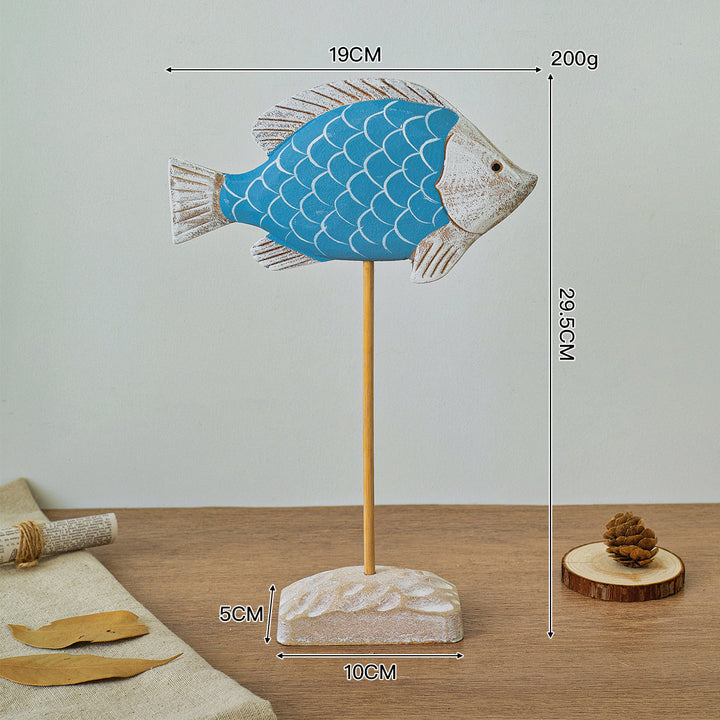 Decoratieve Vis Sculptuur Display