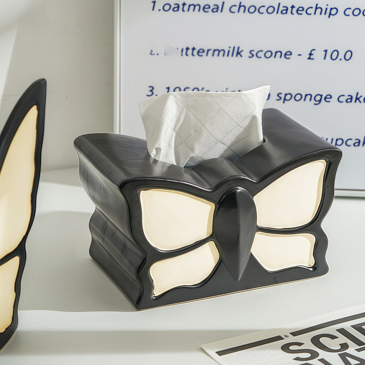 Decoratieve Vlinder Tissuehouder voor Thuisdecoratie
