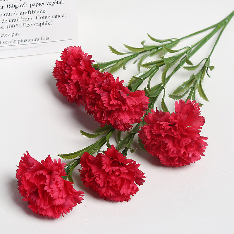 Realistische Bloemen Anjers Boeket