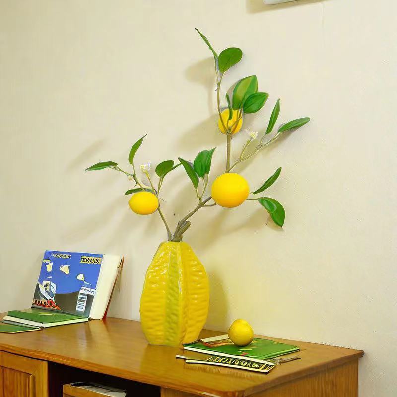 Decoratieve Citroen Tafeldecoratie voor Huishouddecoratie
