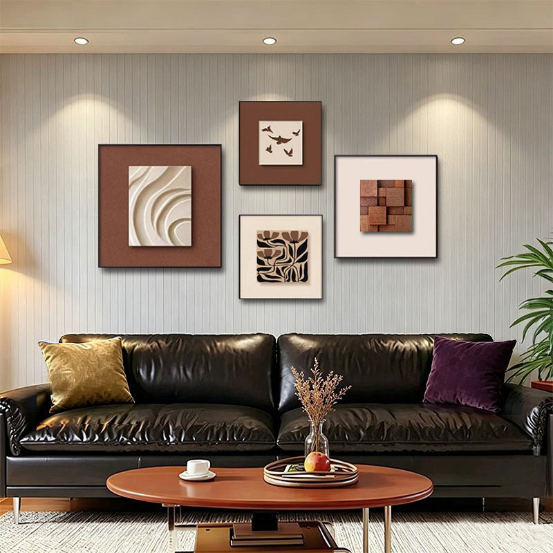 Abstract Muur Kunst Collectie Set