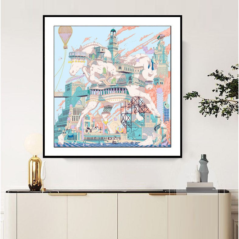 Abstracte Kunst Print
