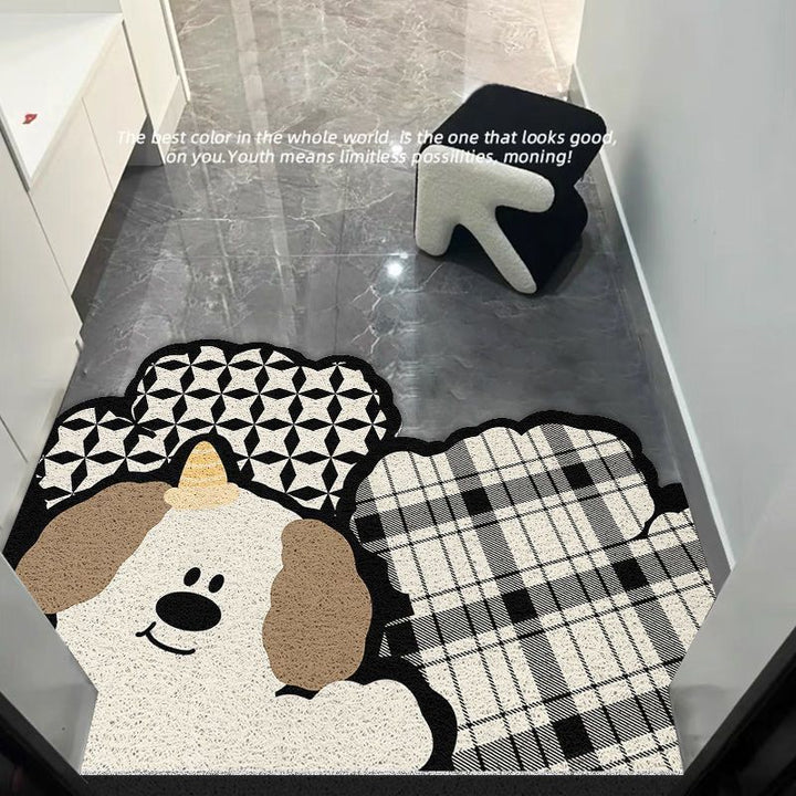 Schattige Honden-Thema Decoratieve Area Mat