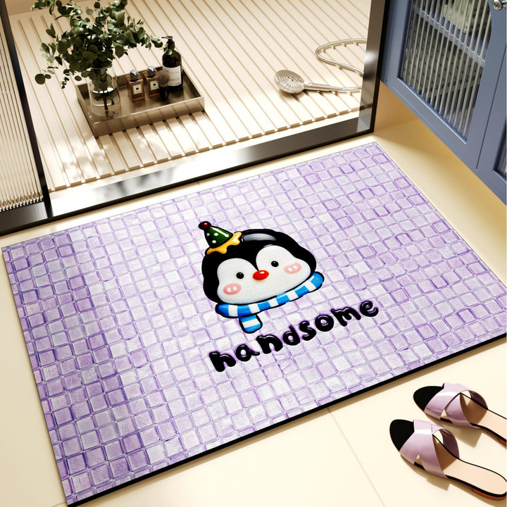 Leuke Pinguïn-Thema Deurmat