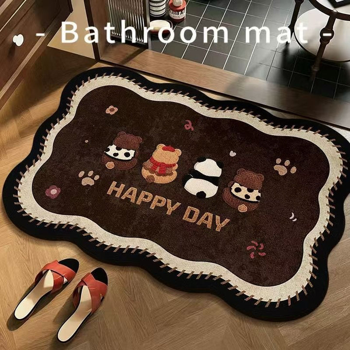 Schattige Dierenthema Badmat
