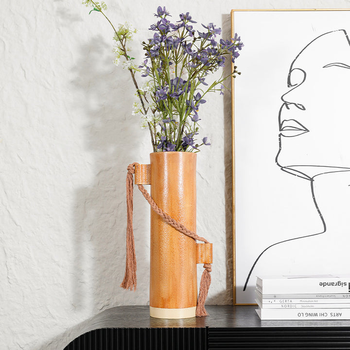Decoratieve Cilindrische Bloemvaas
