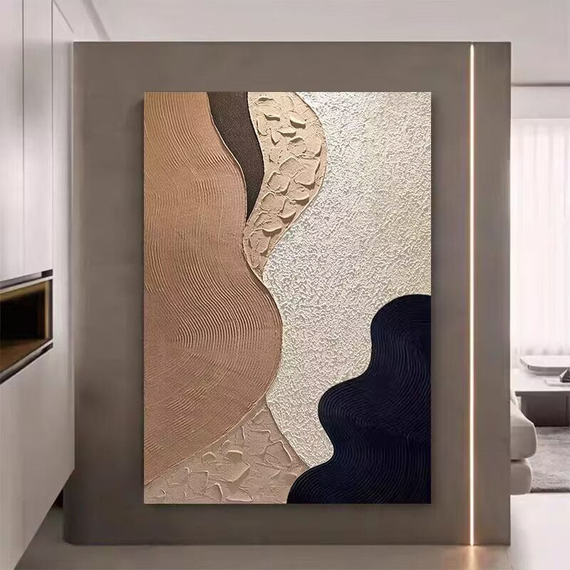 Elegante Decoratieve Muur Kunst Tentoonstelling