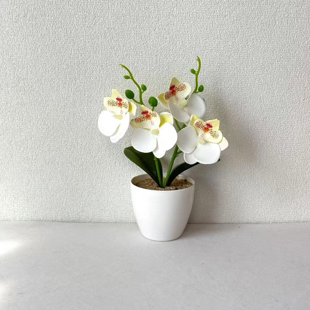 Elegante synthetische orchidee arrangement