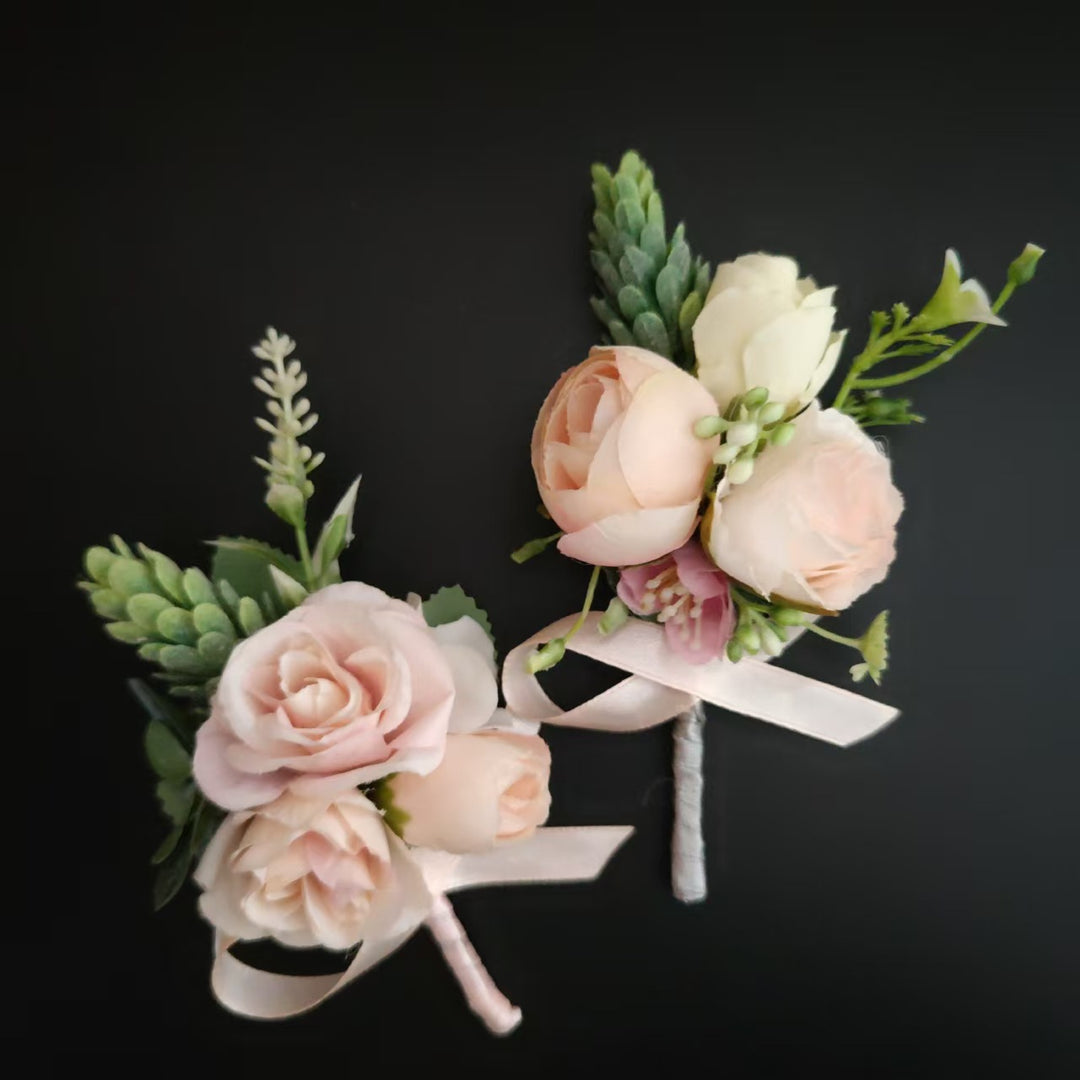 Verfijnde Bloemen Corsage