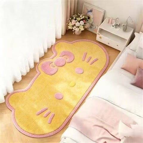 Schattig Kat Vormige Tapijt