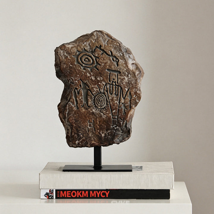 Elegante Decoratieve Steen Sculptuur
