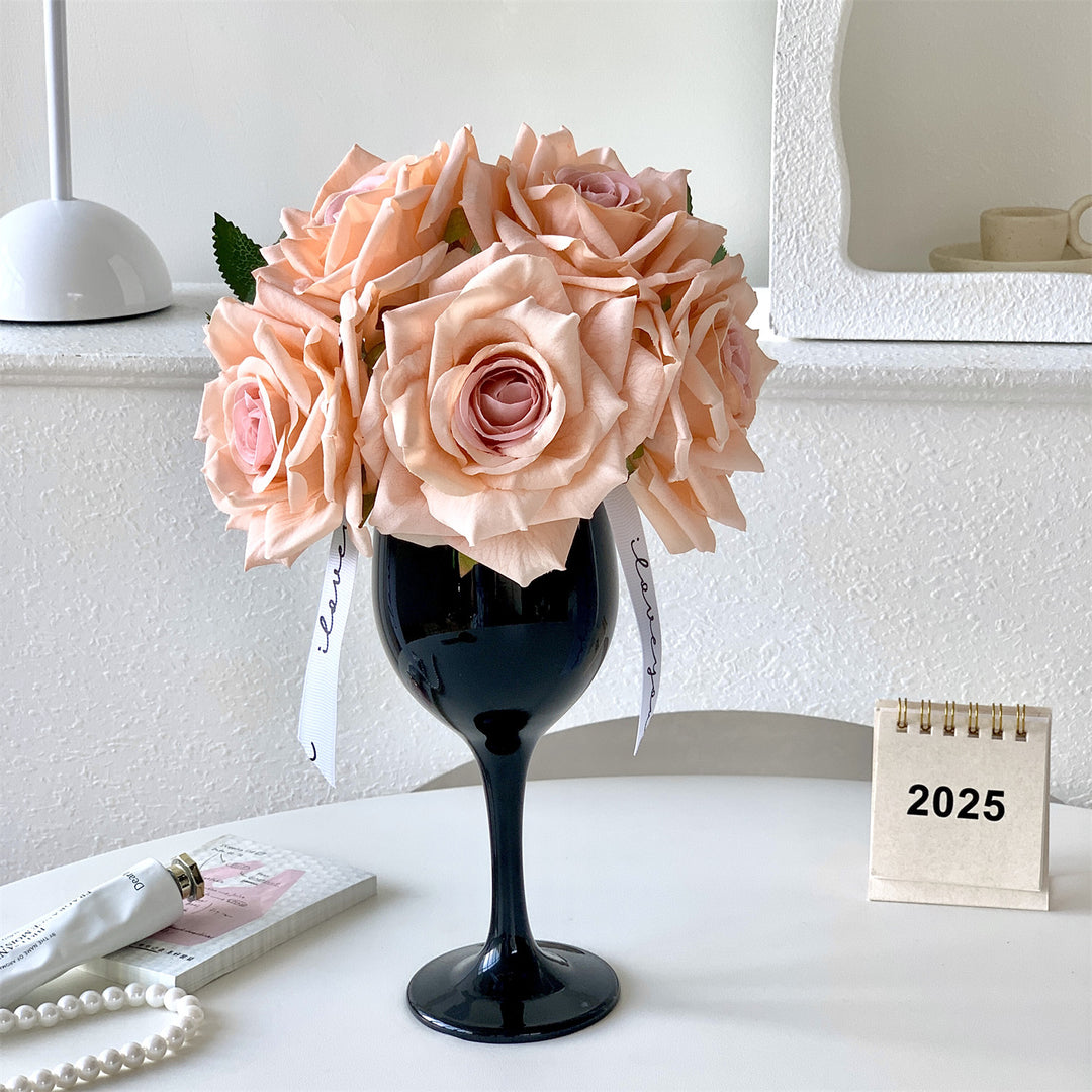 Luxe Zijde Rozen Boeket